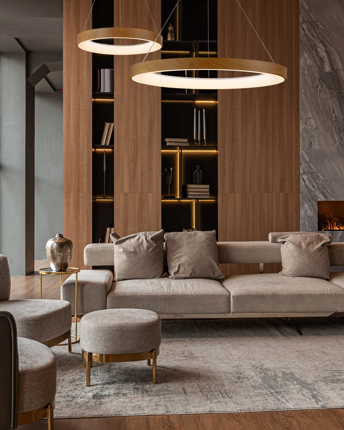 Niseko LED Riippuvalaisin Himmennettävä + kaukosäädin ja sovellus