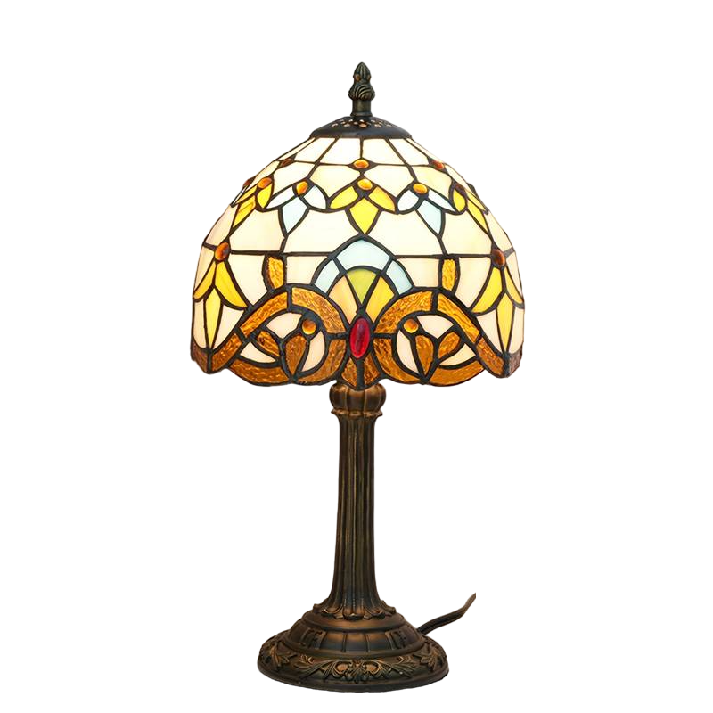 Tiffany Vaalea Barokki Pöytävalaisin 20cm x 36.5cm