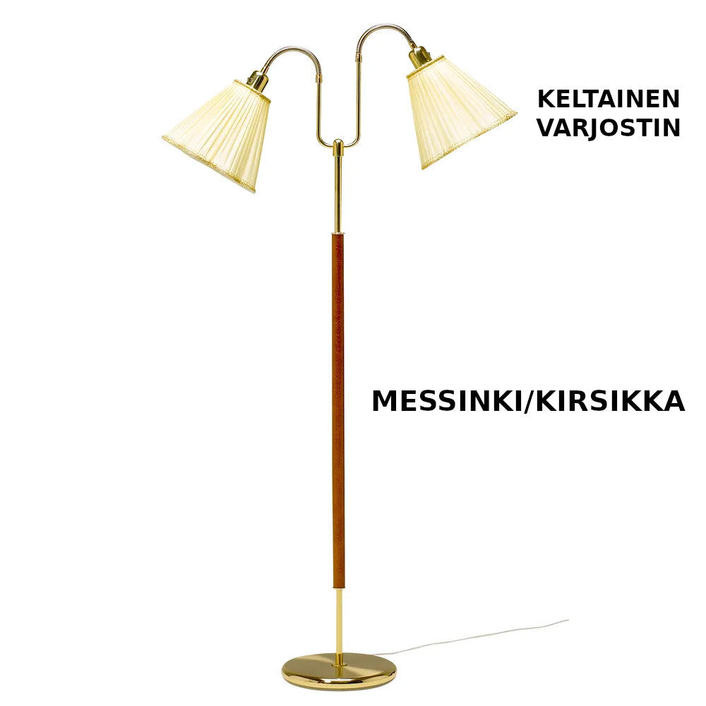 Gripsholm G 288 Aito Puunrunkoinen Lattiavalaisin (Kirsikka, Mahonki)