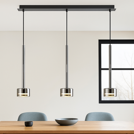 TONIC Lasinen 3-osainen Riippuvalaisin Espanja