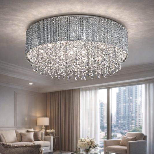 Loiste Kristalliplafondi Kattovalaisin 57 cm