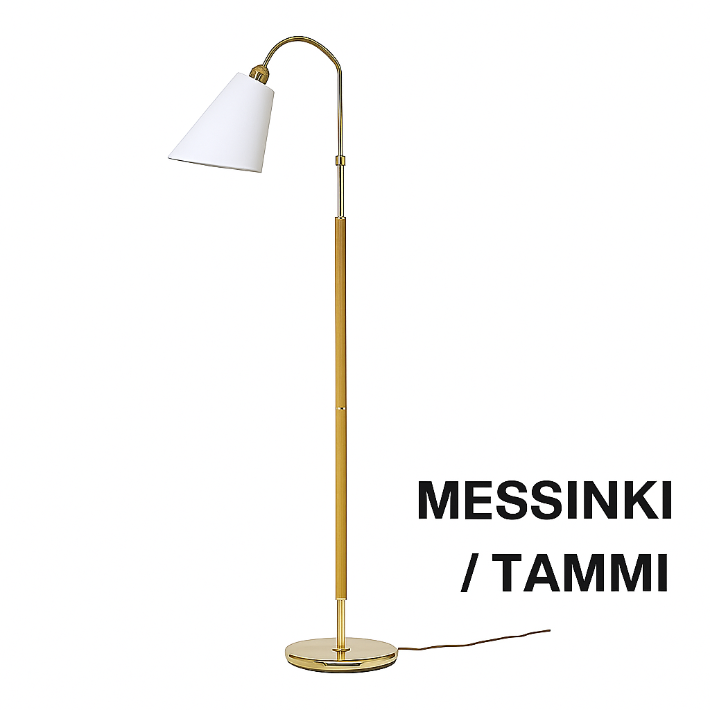 Tullgarn G 358 Aito Puunrunkoinen Lattiavalaisin (Tammi, Pähkinäpuu)